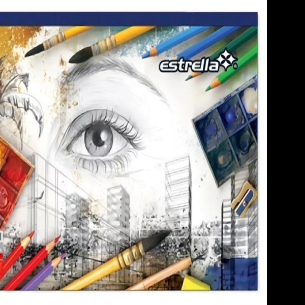 BLOCK DIBUJO CPROT.ESTRELLA 0050 20H.32X23 CM. C.50